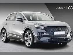 Grey Used 2025 Audi Q4 e-tron Black Edition SUV | £38,000 (Good price)