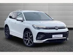 White New 2025 VW Tiguan R-line SUV | £38,095 (Good price)