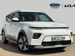 White pearl Used 2022 Kia Soul EV 2 SUV | £16,295 (A bit pricey)