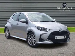 Silver Used 2024 Toyota Yaris Hybrid Hatchback | £17,994 (Good price)