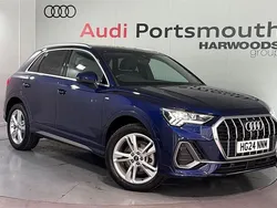 Blue New 2024 Audi Q3 S-Line SUV | £35,390 (Super price)