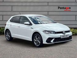 White Used 2025 VW Polo R-line Hatchback | £20,644 (Fair price)