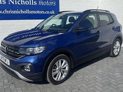 Blue Used 2022 VW T-Cross SE SUV | £16,995 (Fair price)