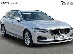 Bright silver Used 2022 Volvo V90 Momentum Estate | £26,233 (Super price)