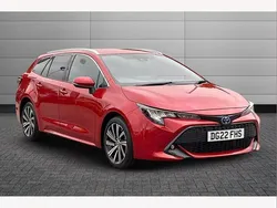 Red Used 2022 Toyota Corolla Design Estate | £20,850 (Fair price)
