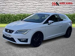 White Used 2014 Seat Leon FR Sport Coupe | £5,500 (Fair price)