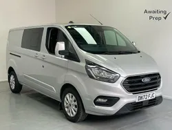 Silver Used 2022 Ford Transit Custom Limited Van | £22,950 (A bit pricey)