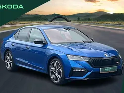 Blue Used 2022 Skoda Octavia vRS Hatchback | £23,949 (Expensive)