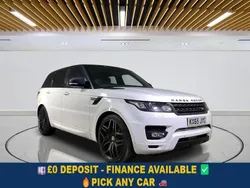 White Used 2015 Land Rover Range Rover Sport HSE Dynamic SUV | £17,399 (Fair price)