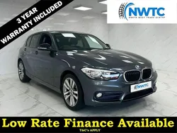 Grey Used 2017 BMW 118 Sport Line Hatchback | £9,895 (Fair price)