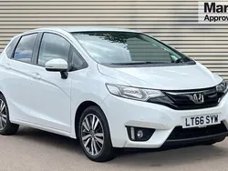 White Used 2016 Honda Jazz EX Hatchback | £9,123 (Fair price)