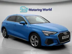 Blue Used 2021 Audi A3 Sportback e-tron S-Line Sedan | £15,900 (Fair price)