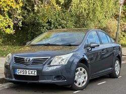 Blue Used 2009 Toyota Avensis T2 Sedan | £2,795 (Fair price)