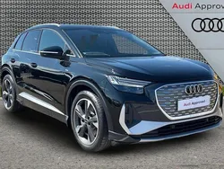 Black Used 2025 Audi Q4 e-tron S-Line SUV | £36,490 (Super price)
