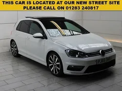 White Used 2016 VW Golf VII R-line Edition Hatchback | £12,700 (A bit pricey)