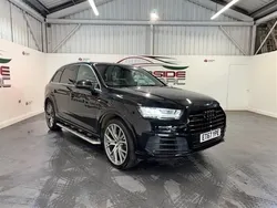 Black Used 2017 Audi Q7 S-Line SUV | £21,999 (Fair price)