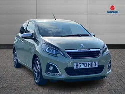 Green Used 2020 Peugeot 108 Collection Hatchback | £6,770 (Good price)