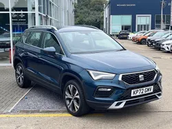 Blue Used 2022 Seat Ateca SE Technology SUV | £15,495 (Fair price)