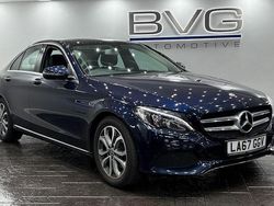 Blue Used 2018 Mercedes C220 Premium Sedan | £11,844 (Good price)
