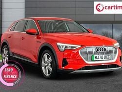 Red Used 2020 Audi e-tron Advanced SUV | £17,777 (Good price)