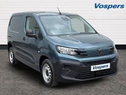 Blue New 2025 Peugeot Partner Van | £16,950 (Fair price)
