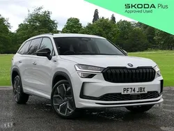 White Used 2025 Skoda Kodiaq SportLine SUV | £36,995 (A bit pricey)