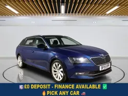 Blue Used 2019 Skoda Superb SE L Executive Estate | £12,249 (Good price)