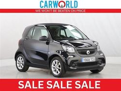 Black Used 2018 Smart ForTwo Coupé Passion Coupe | £6,480 (Fair price)