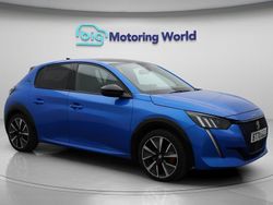Blue Used 2020 Peugeot e-208 GT-line Hatchback | £10,500 (Fair price)