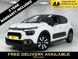 White Used 2023 Citroën C3 PureTech Hatchback | £11,395 (Fair price)