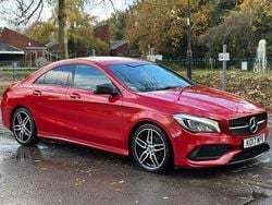 Red Used 2017 Mercedes CLA180 AMG line Sedan | £12,995 (Good price)
