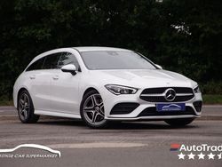 White Used 2020 Mercedes CLA200 Shooting Brake AMG line Estate | £22,679 (Expensive)