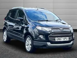 Panther black Used 2017 Ford Ecosport Titanium SUV | £7,295 (Fair price)