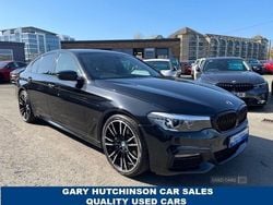 Black Used 2017 BMW 540 M Sport Sedan | £18,995 (Fair price)