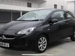 Black Used 2018 Vauxhall Corsa Hatchback | £6,795 (Fair price)