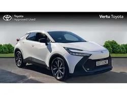 White Used 2023 Toyota C-HR Design SUV | £25,758 (Fair price)