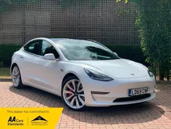 White Used 2019 Tesla Model 3 Performance Sedan | £12,990 (Fair price)