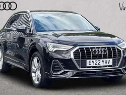 Black Used 2022 Audi Q3 S-Line SUV | £26,385 (Fair price)