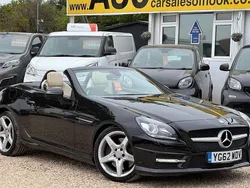 Black Used 2012 Mercedes SLK250 AMG Cabriolet | £7,756 (Fair price)