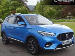 Blue Used 2022 MG ZS Exclusive Sedan | £12,500 (Fair price)
