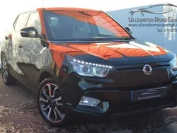 Black Used 2017 Ssangyong Tivoli Hatchback | £8,495 (A bit pricey)