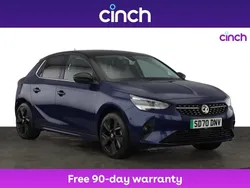 Blue Used 2020 Vauxhall Corsa-e Elite Hatchback | £10,899 (Fair price)