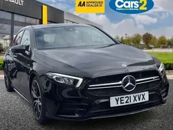 Black Used 2021 Mercedes A35 AMG Premium Hatchback | £26,495 (Good price)