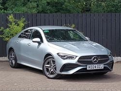 Silver Used 2024 Mercedes CLA250 Executive Sedan | £29,298