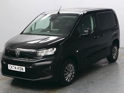 Black Used 2024 Peugeot Partner Van | £16,490 (Good price)