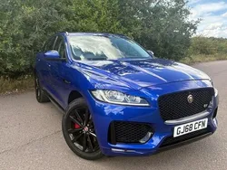 Blue Used 2018 Jaguar F-Pace S SUV | £17,995 (Fair price)