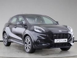 Black Used 2023 Ford Puma ST-Line SUV | £15,999