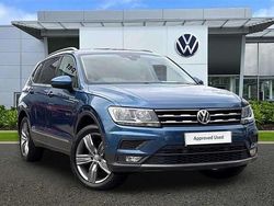 Blue Used 2019 VW Tiguan Allspace Match SUV | £18,443 (Fair price)