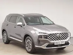 Grey Used 2022 Hyundai Santa Fe Premium SUV | £28,498 (Fair price)
