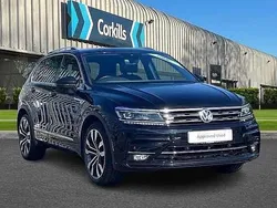 Black Used 2020 VW Tiguan R-line SUV | £20,495 (Good price)
